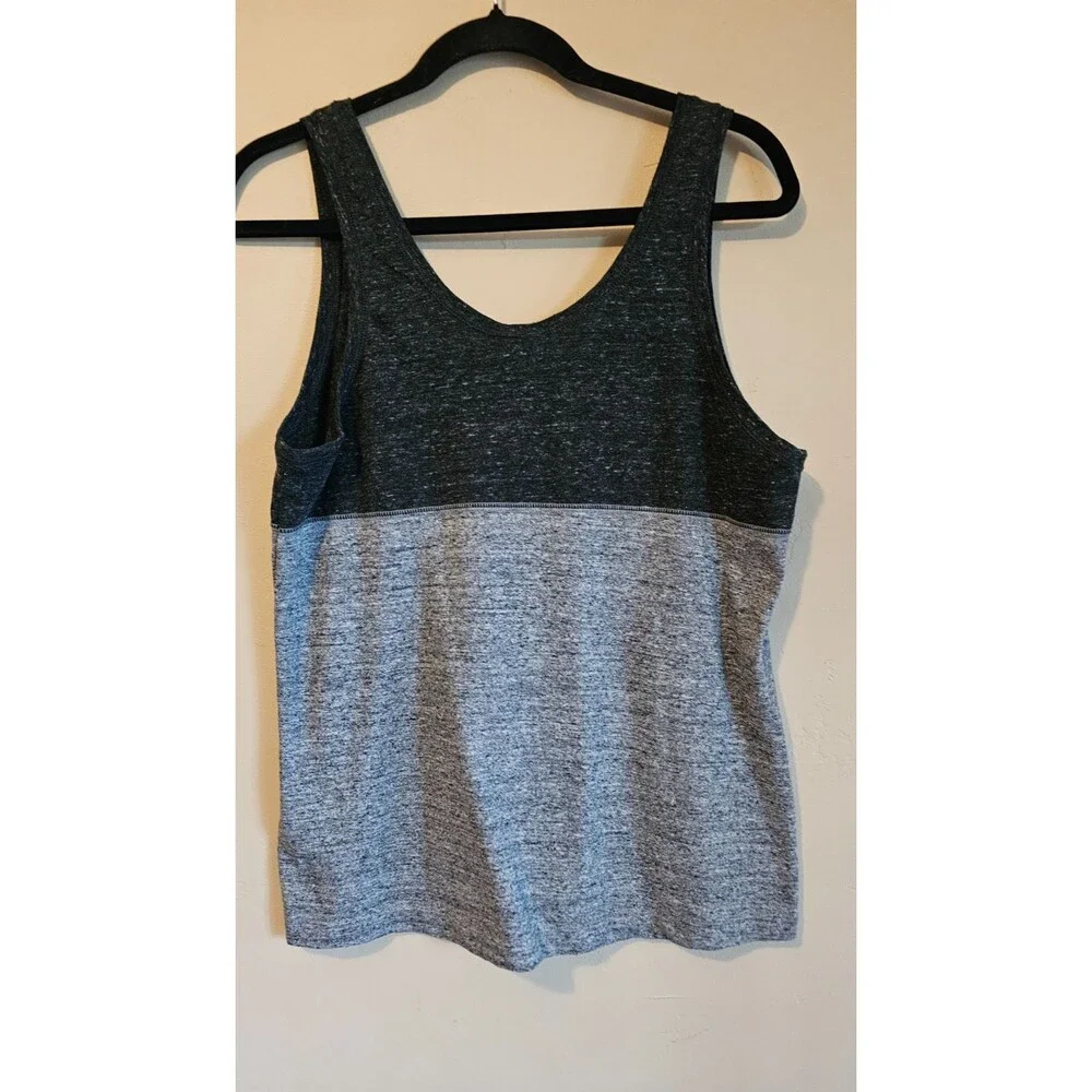 Nike Sportswear Sleeveless Colorblock Black/Gray Tank Top Women’s Size L